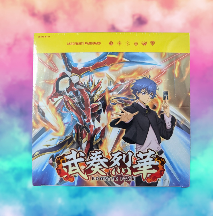 Cardfight!! Vanguard VG-DZ-BT11 Booster Pack Busou Rekka 16pack in Box card