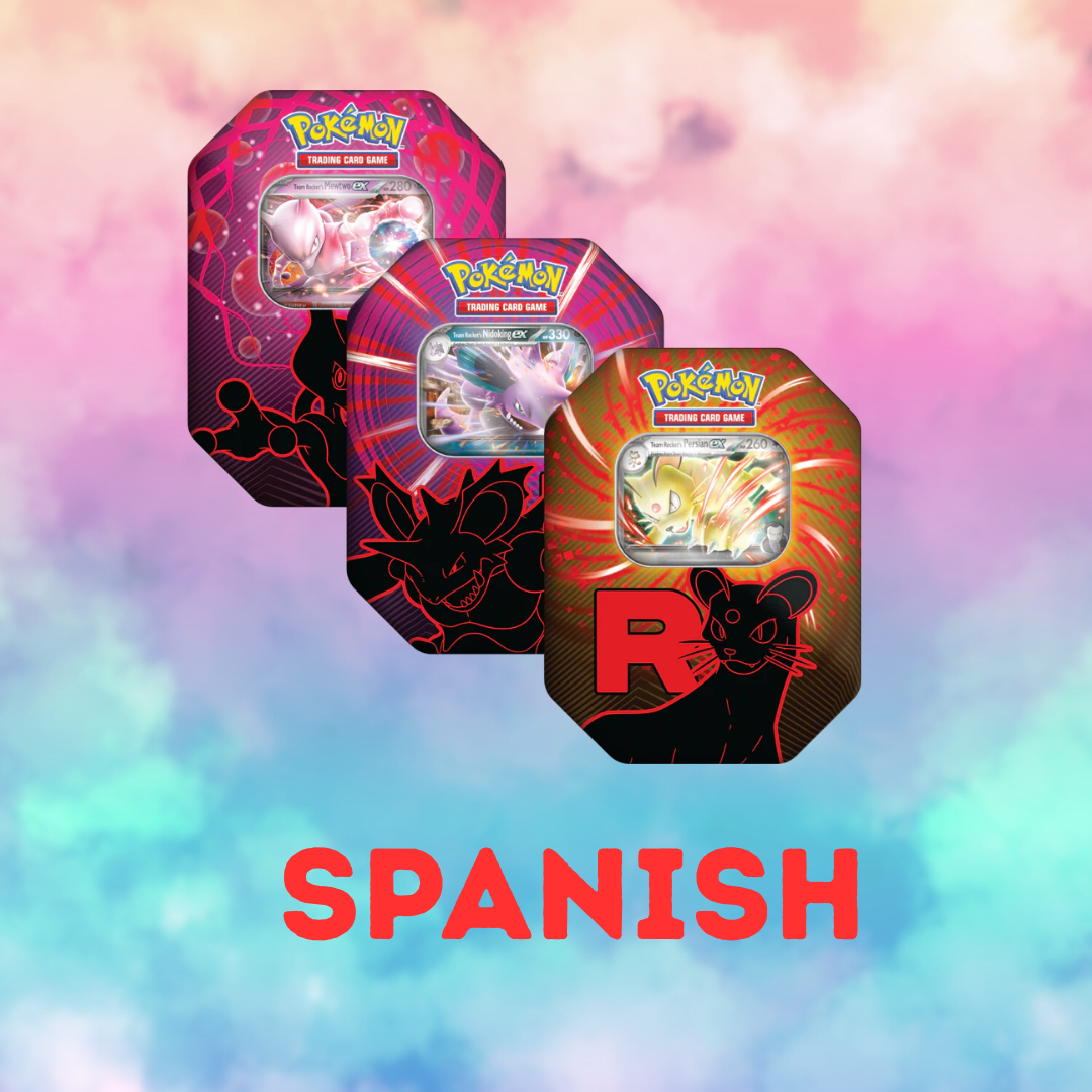 Team Rocket Tin (1 Random) - SPANISH