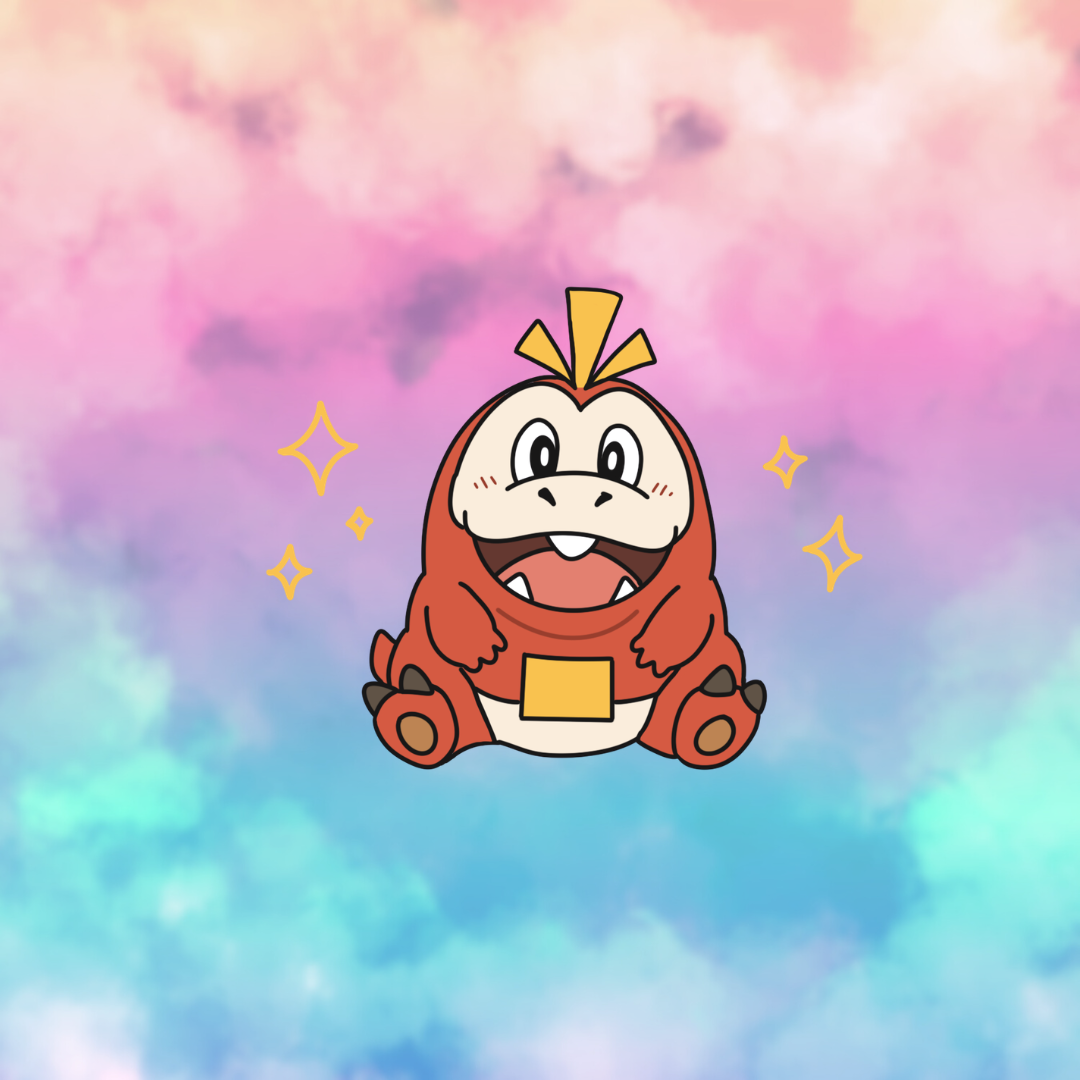 Sparkle Fuecoco Sticker