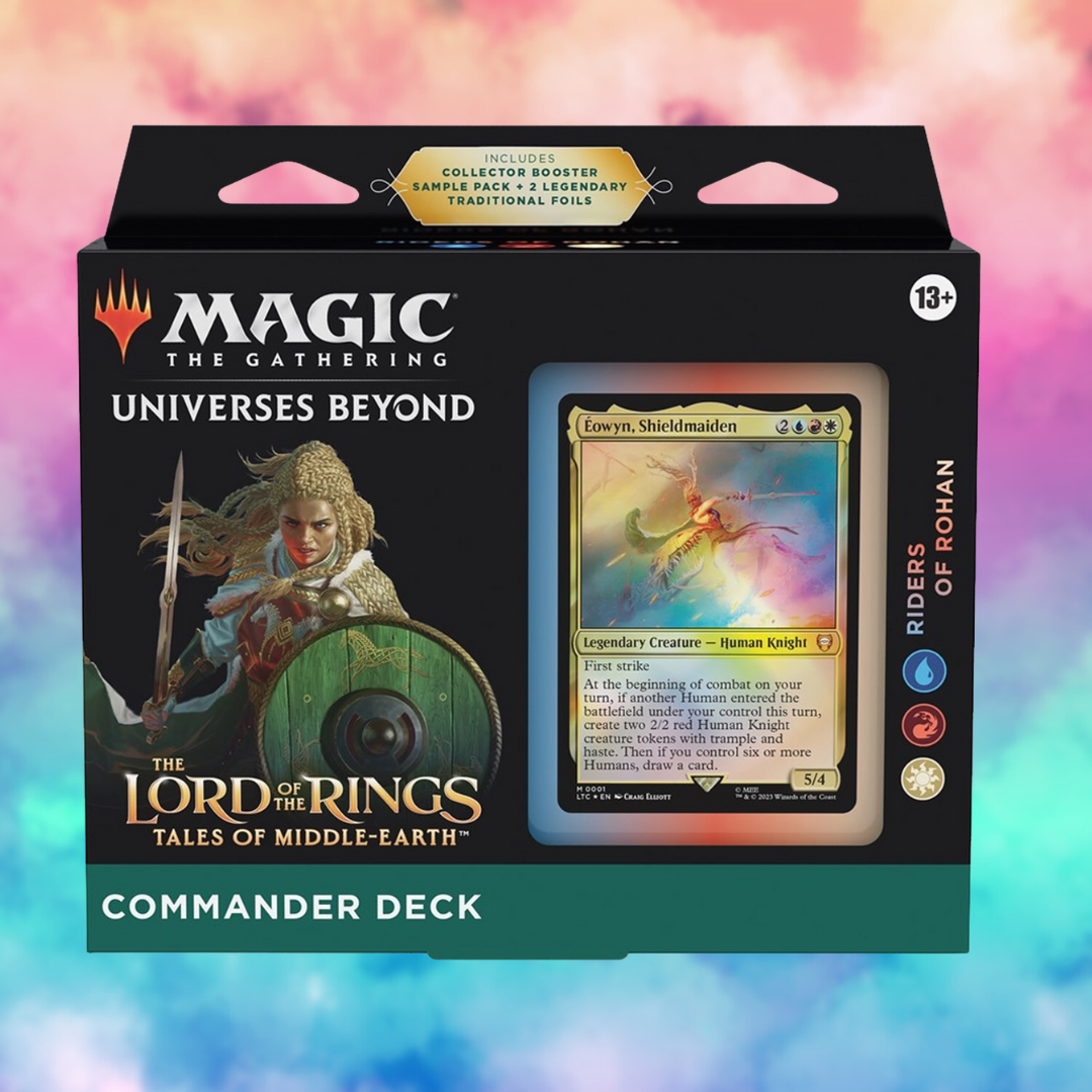 MTG Lord Of The Rings Tales of Middle-Earth Commander Deck Riders Of Rohan LOTR