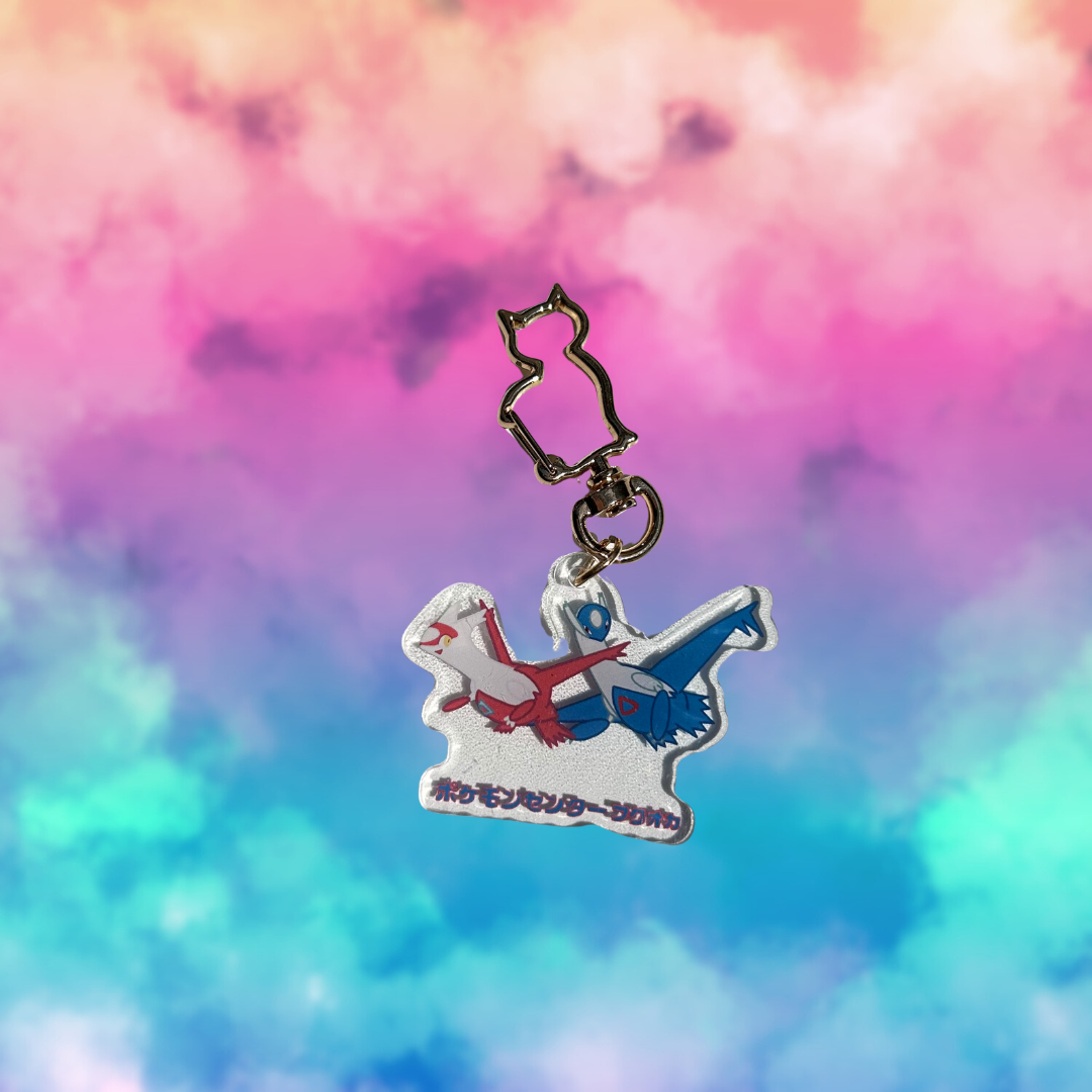 Pokemon Legendary Keychain Latios and Latias