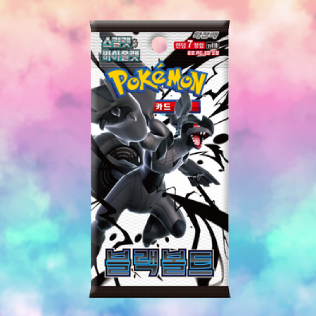 Black Bolt Booster Pack (KR)