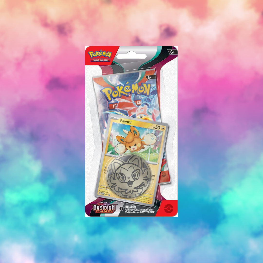 Obsidian Flames Blister with Coin -Wooper