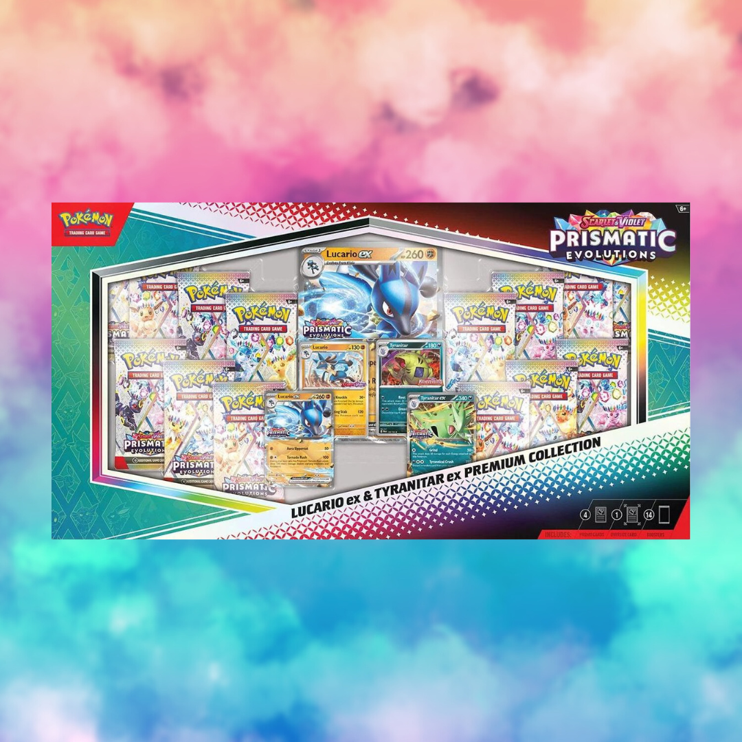 Lucario and Tyranitar EX premium collection