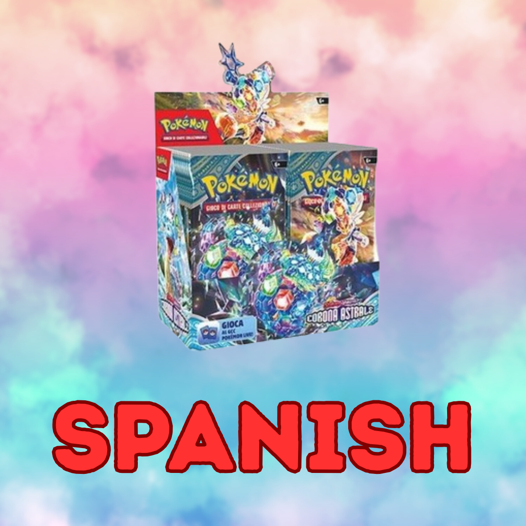 Stellar Crown Booster Box (Spanish) – Cat's Collectibles TCG