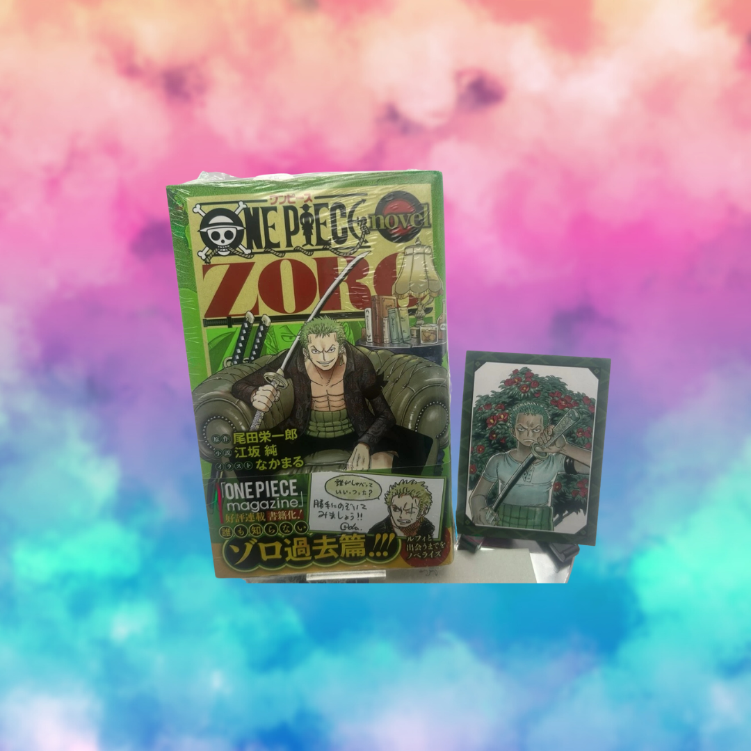 ONE PIECE 1st print ZORO Novel /w Card – Cat's Collectibles TCG