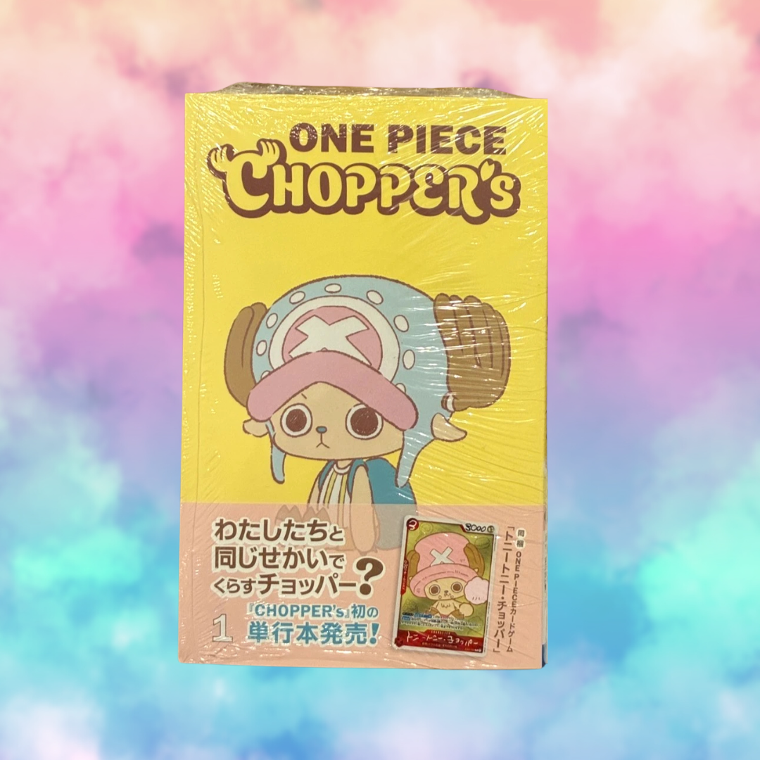 ONE PIECE CHOPPER's 1 Japanese Comic book with EB02-003 Chopper ONE PIECE CHOPPER's 1 Japanese Comic book with EB02-003 Chopper