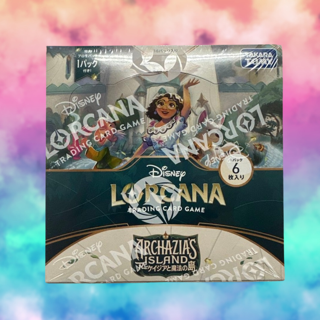 LORCANA Disney Booster box : ARCHAZIAS ISLAND(JAPANESE)