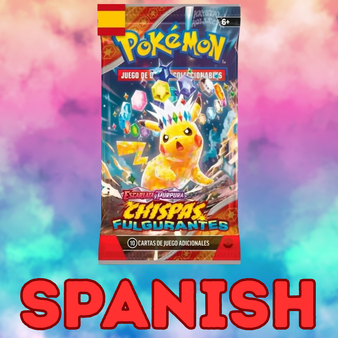 Surging Sparks SLEEVED BOOSTER (SPANISH)