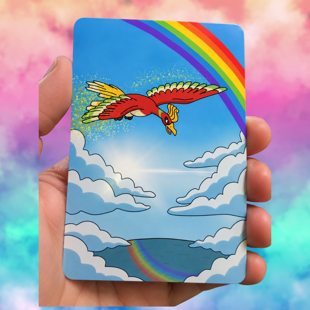Of the Rainbow Skies - Custom Art Card