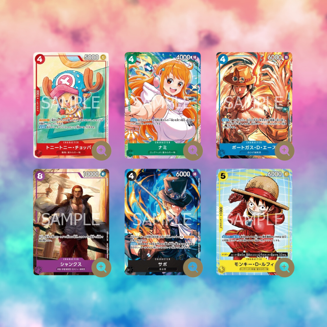 One Piece Mcdonald's 2025 Sealed Complete set (Japanese)
