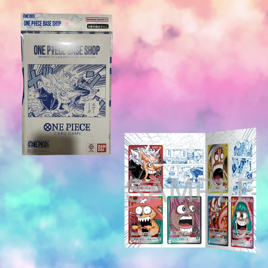 ONE PIECE - BASE SHOP LIMITED CARD COLLECTION Vol.1 (Japanese)