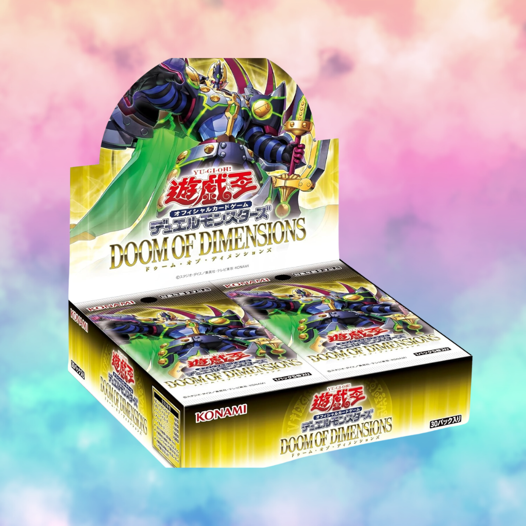 Yugioh Duel Monsters Doom of Dimensions Booster Box (Japanese)