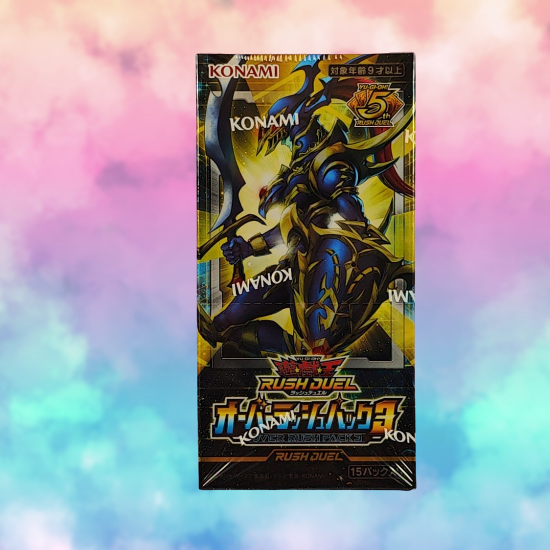 Yugioh Rush Duel Over Rush Pack 3 Booster Box (Japanese)