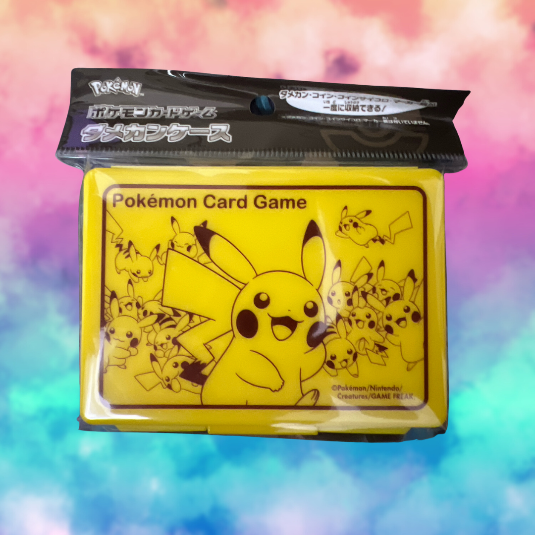 Pokémon Center Japan Exclusive Pikachu Dice/Damage Counter Box Sealed