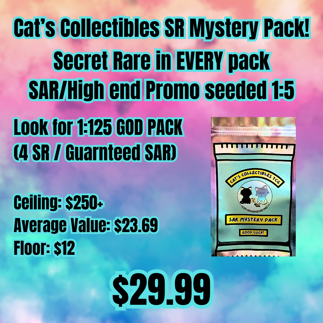 Cat's Collectibles SR Mystery Pack