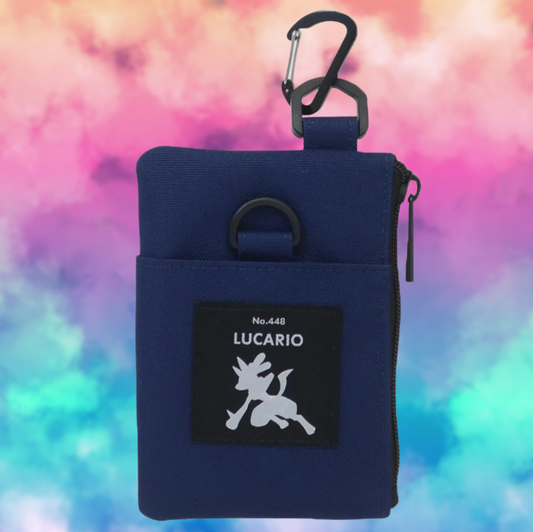 Lucario Small Clip on Bag