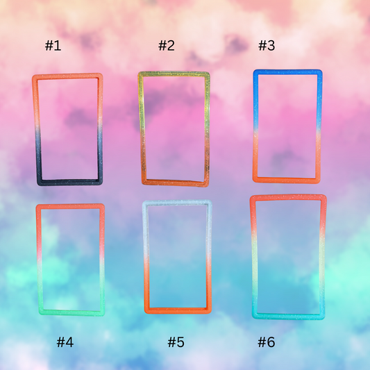 Graded Card TPU Bumper - Mixed Colors (MADE FOR PSA SLAB)