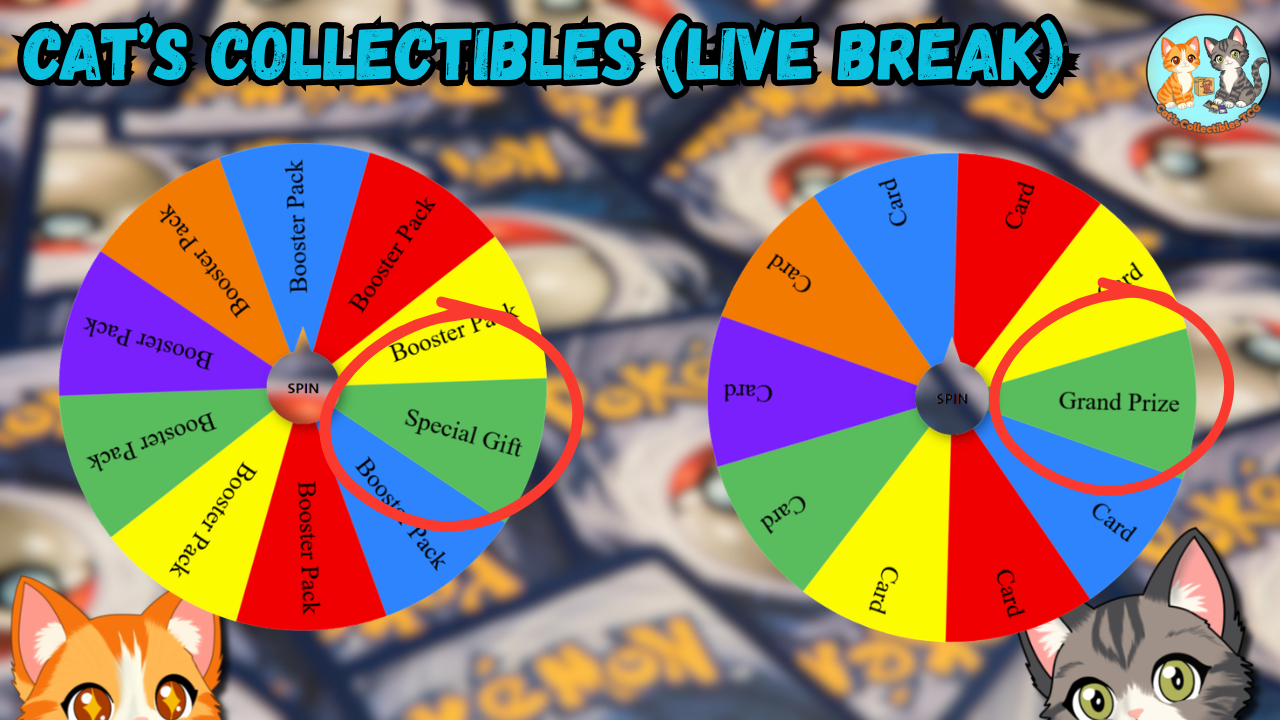 Cat's Collectibles Cat's Den (Live Break)