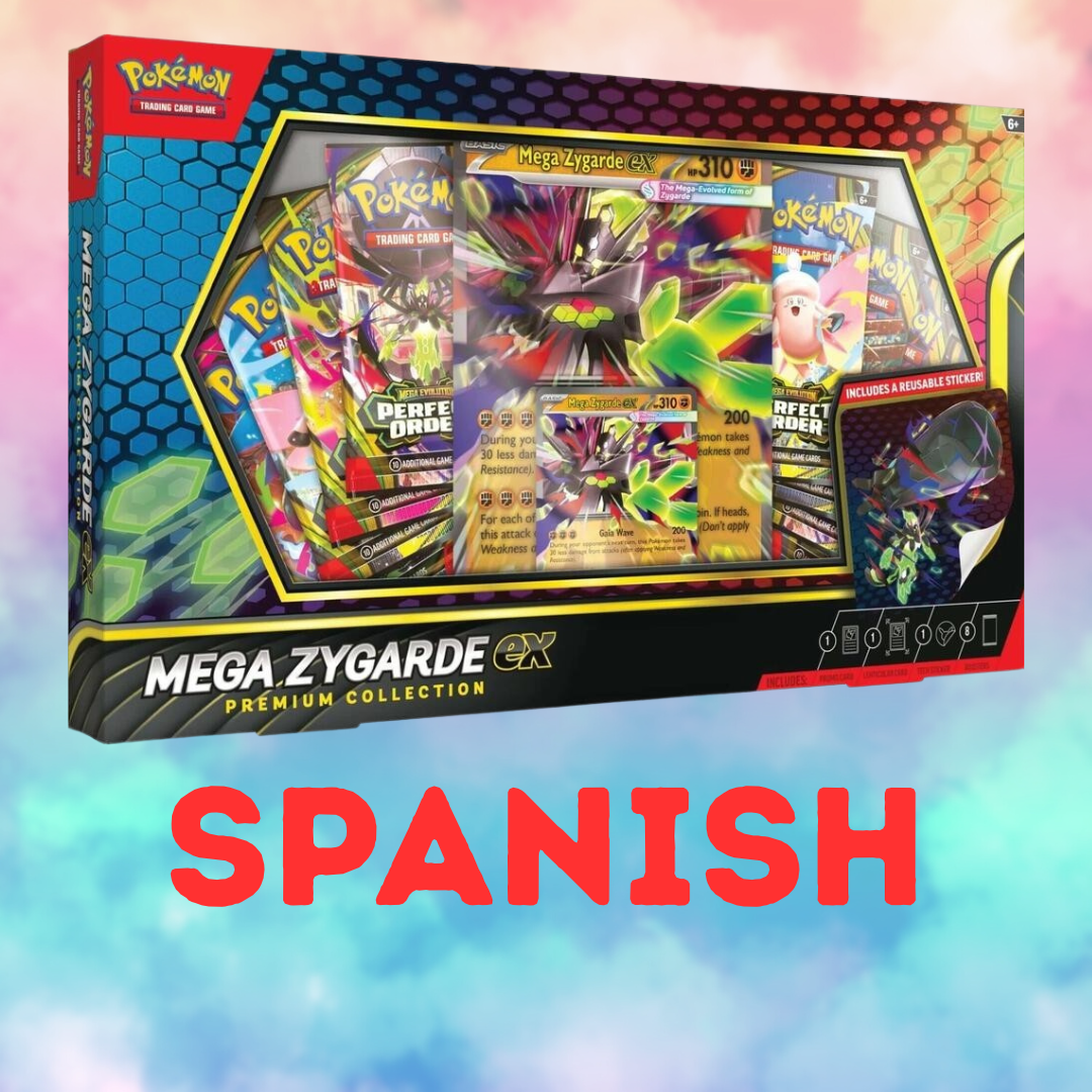 Mega Zygarde ex Premium Collection - Spanish