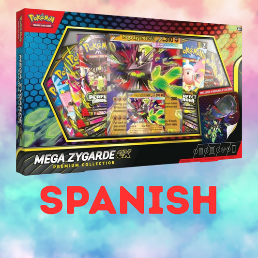Mega Zygarde ex Premium Collection - Spanish