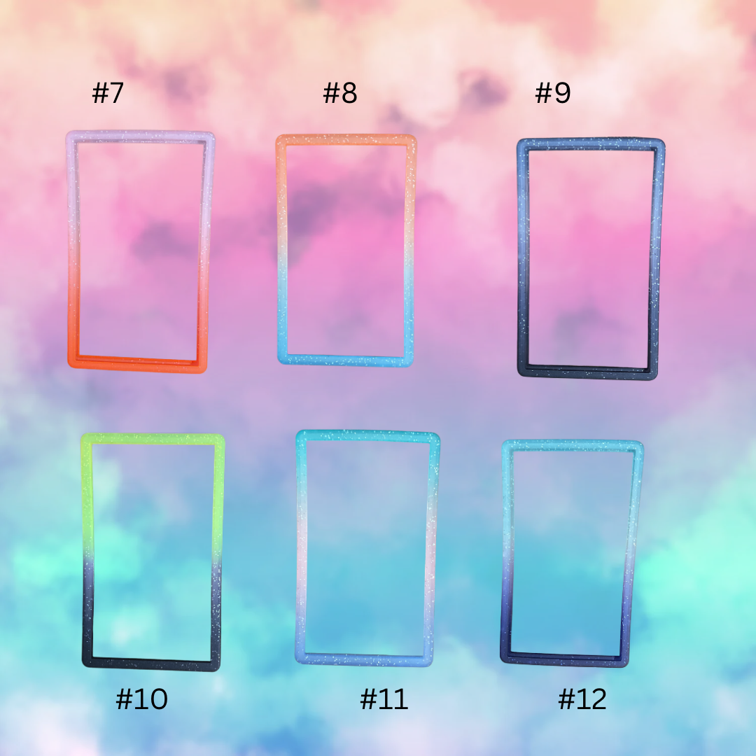 Graded Card TPU Bumper - Mixed Colors (MADE FOR PSA SLAB)