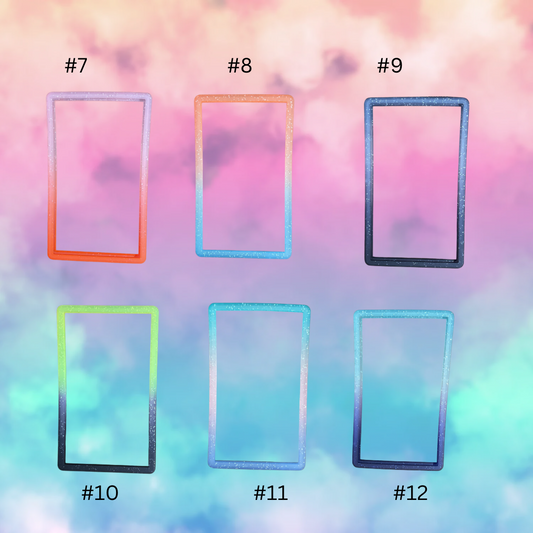 Graded Card TPU Bumper - Mixed Colors (MADE FOR PSA SLAB)