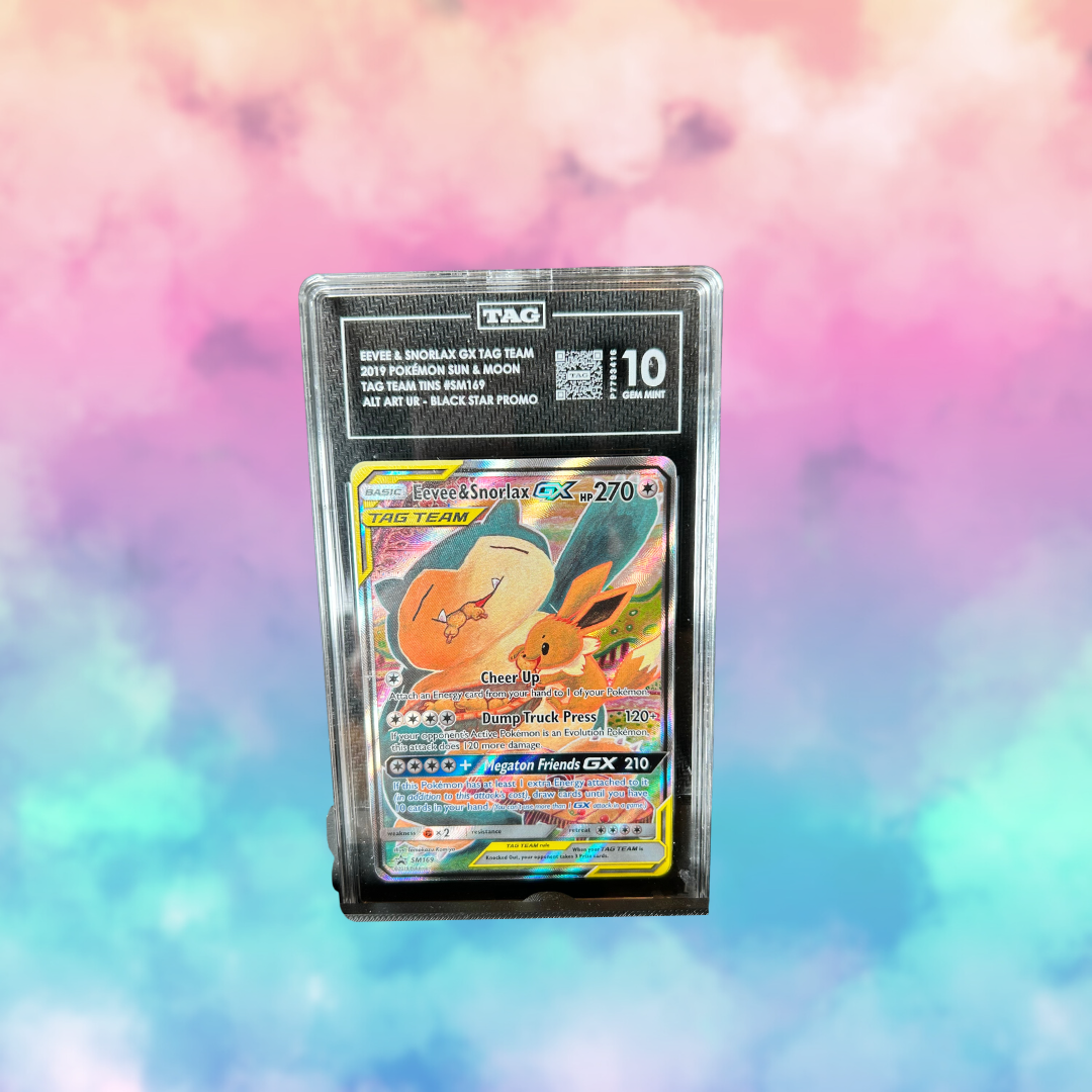 Eevee & Snorlax Alt Art Promo (EN) TAG 10