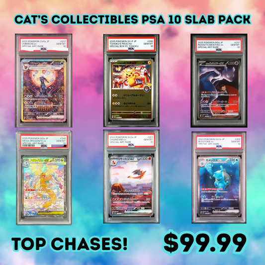 Cat's Collectible's PSA 10 Mystery Slab Vault