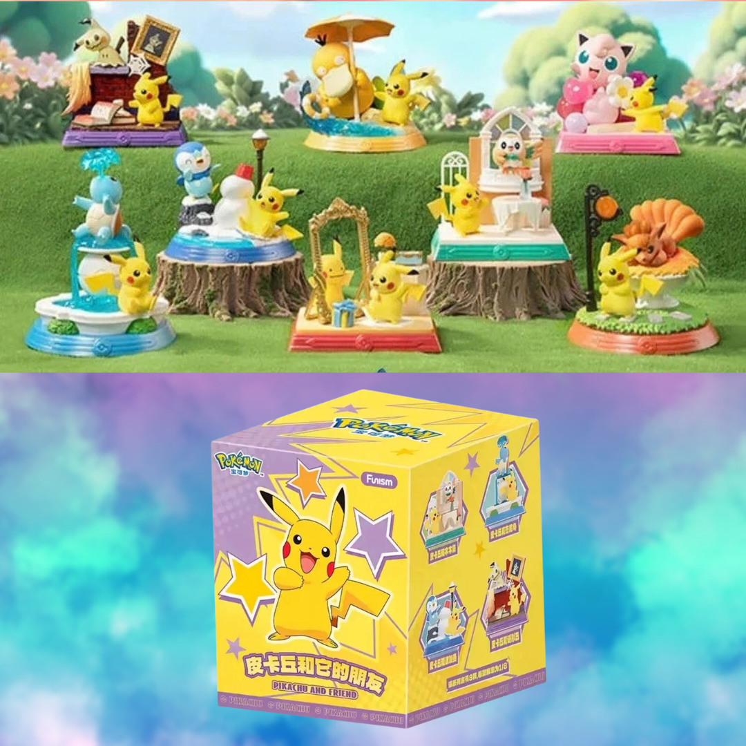 Pokémon FUNISM Pikachu and Friends Series Blind Box
