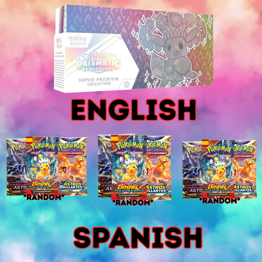 Cat's Collectibles - Pokemon Bundle Deal (English + Spanish)
