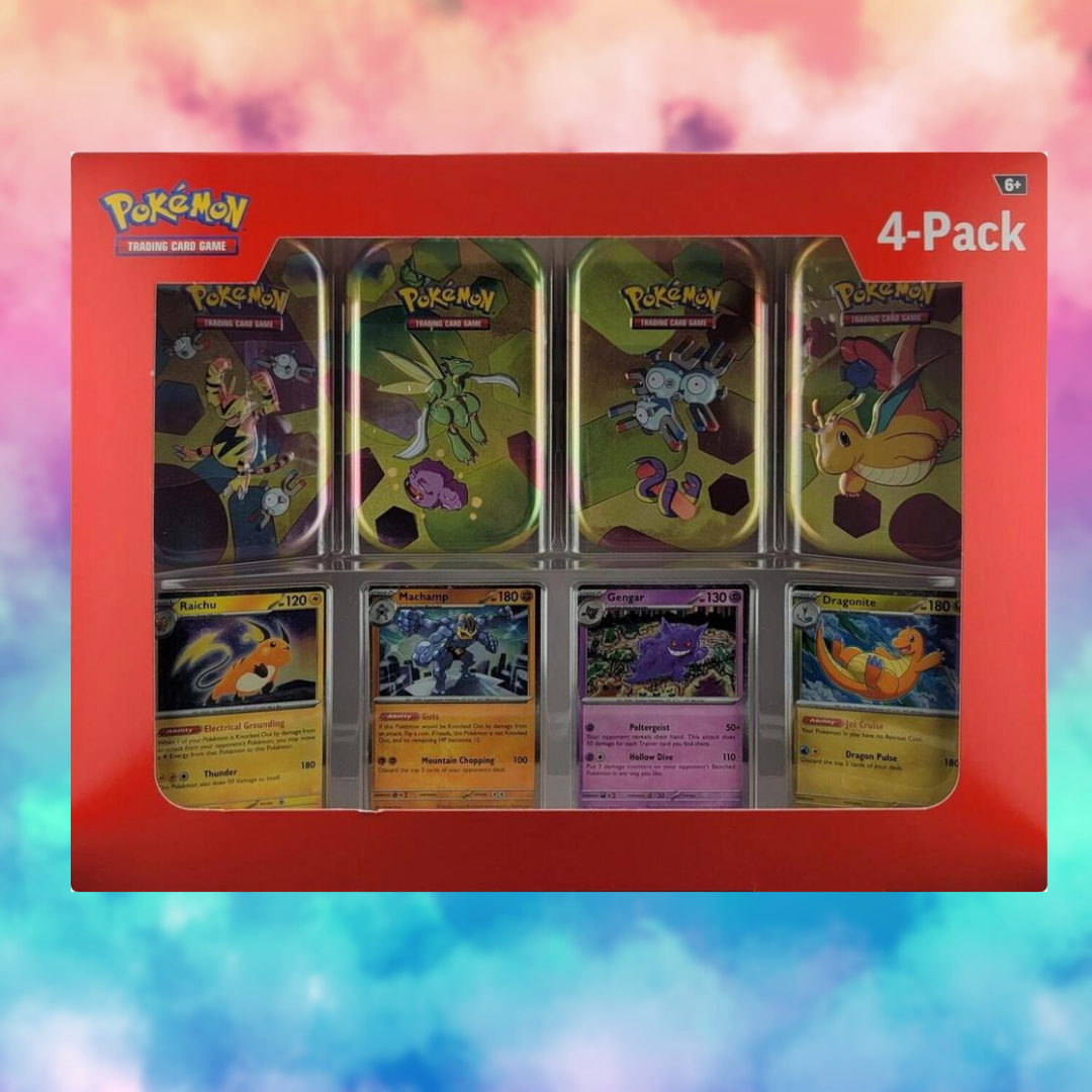 Sam's Club 151 (4 Mini Tins + 4 Promo Cards Bundle) - SV: Scarlet & Violet 151