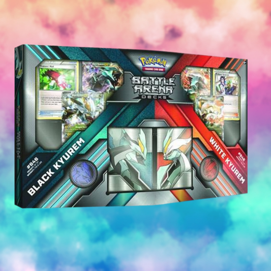 Battle Arena Decks (Black Kyurem vs White Kyurem) Box as slight damage