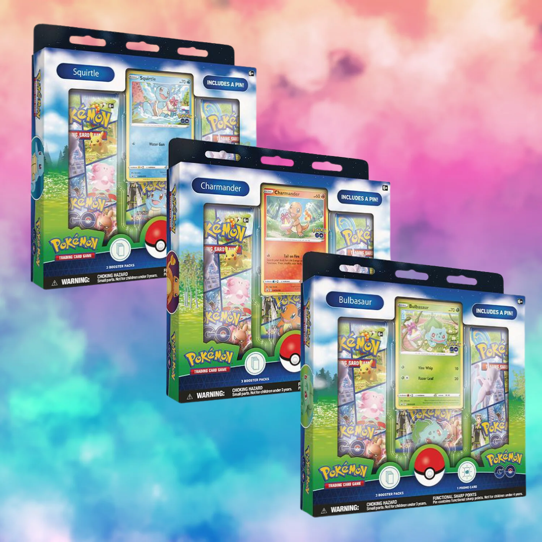 Pokemon GO Pin Collection [Set of 3] English