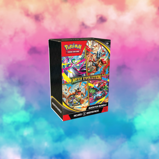 Pokémon TCG: Mega Evolution Booster Bundle (6 Packs)