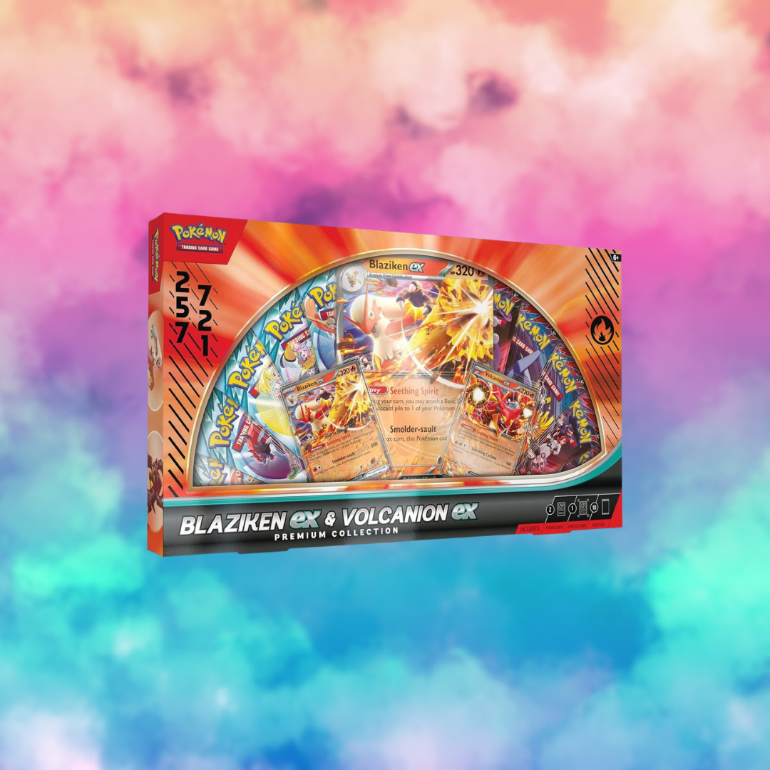 Blaziken volcanion ex colleciton