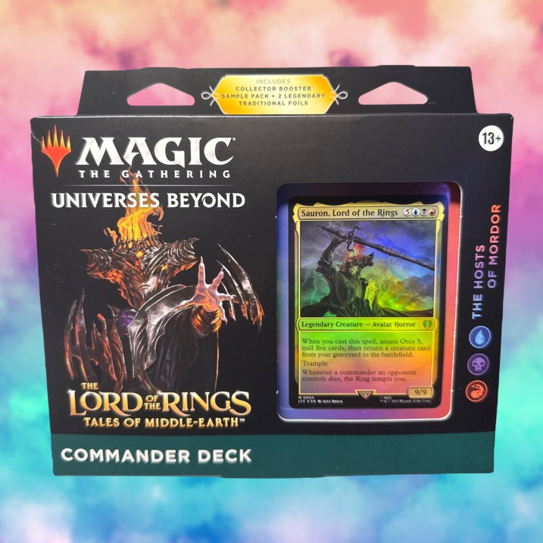 MTG LOTR Commander Deck – The Hosts of Mordor – Factory Sealed