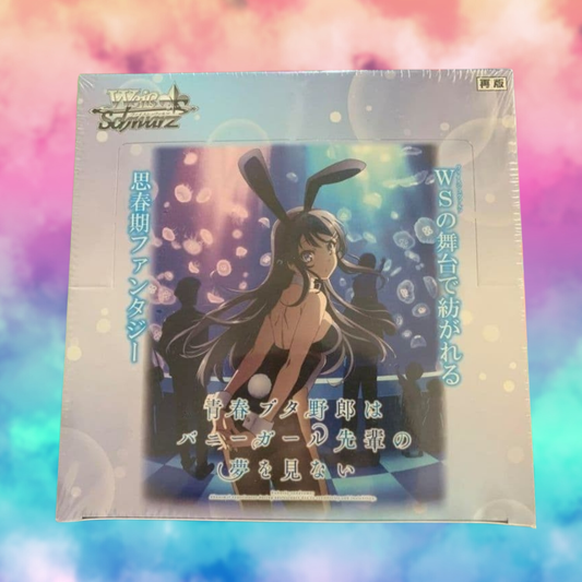 Weiss Schwarz Booster Pack Rascal Does Not Dream of Bunny Girl Senpai Japan