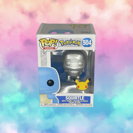 Funko Pop - Squirtle (Silver)