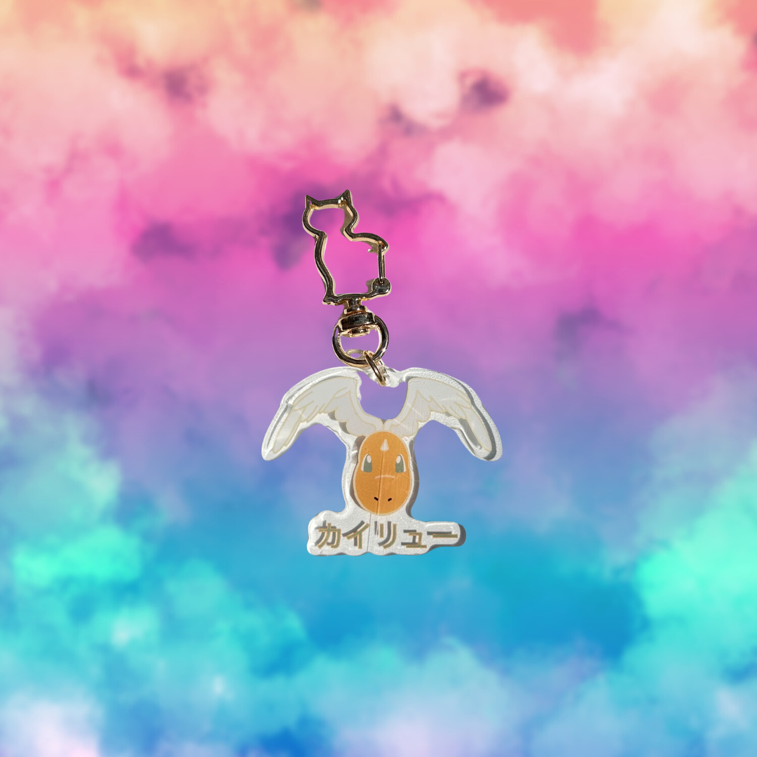 Pokemon Mega Keychain Dragonite