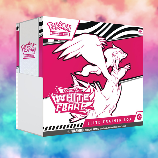 White Flare Elite Trainer Box