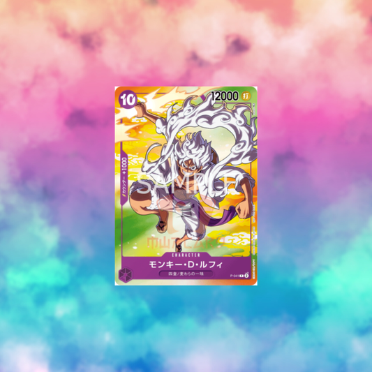 MONKEY.D.LUFFY Gear 5 P-041 SEVEN ELEVEN Promo