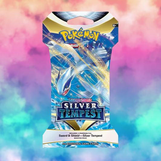 Silver Tempest Sleeved Booster Pack