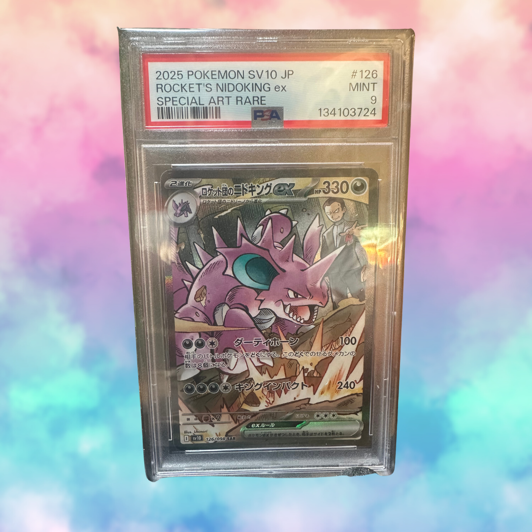 Rocket's Nidoking (Jp) PSA 9