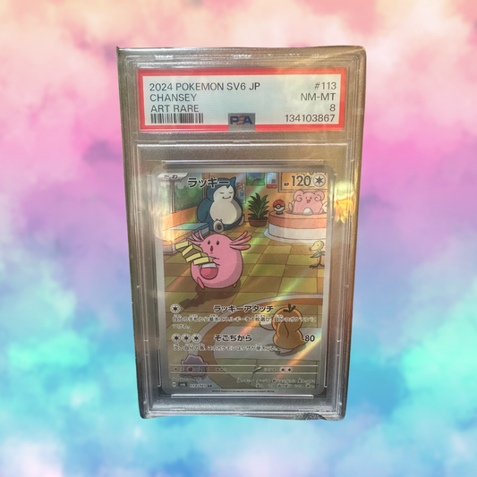 Chansey (JP) PSA 8