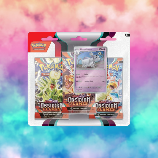 3 pack blister obsidian flames houdstone