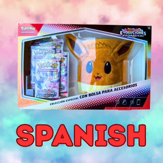 Prismatic Evolutions - Eevee Pouch (Spanish)