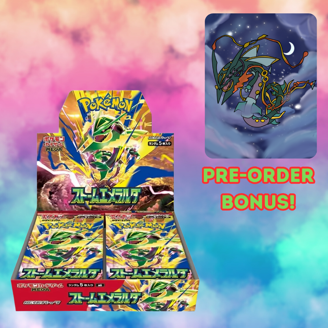 *Pre-order* Storm Emerald Booster Box