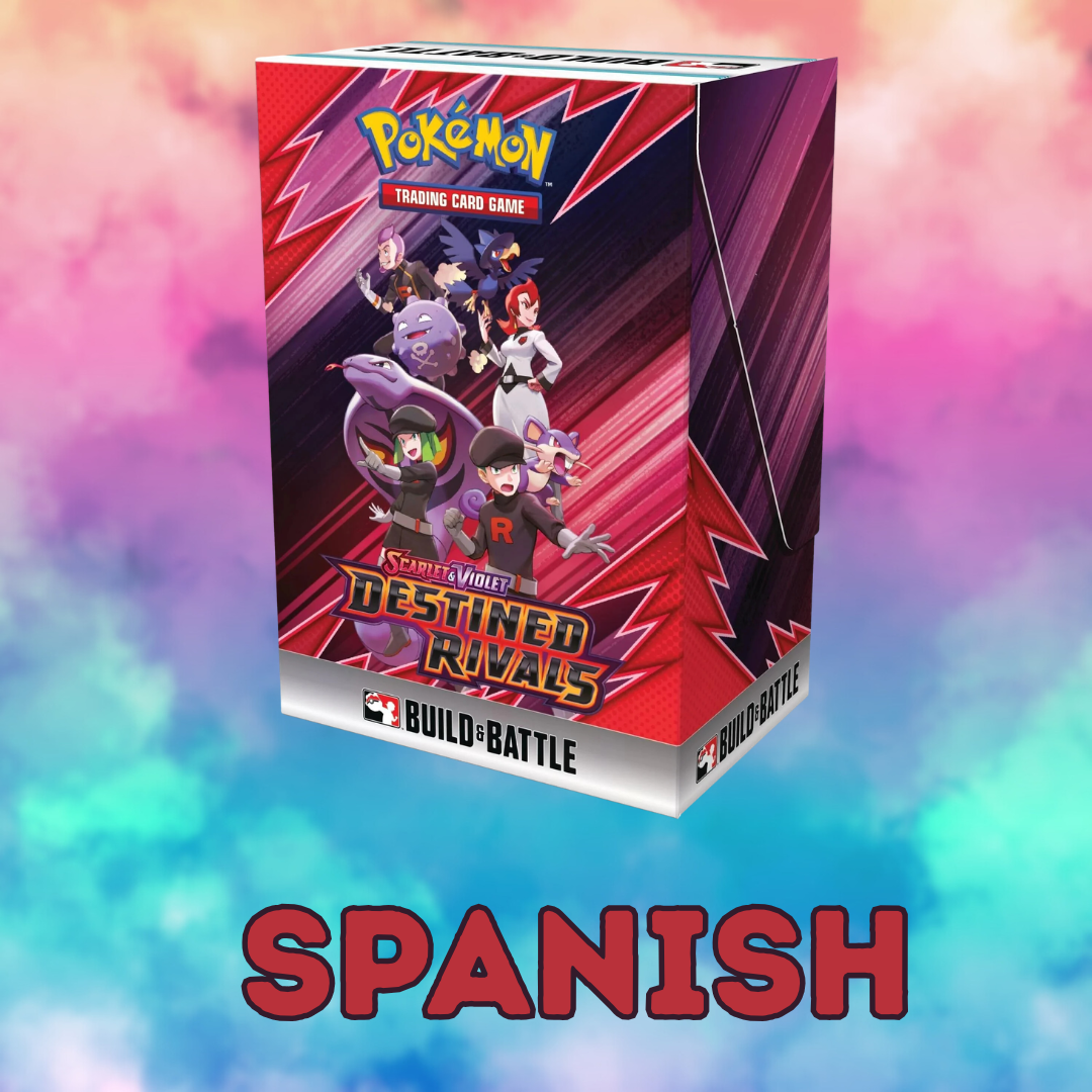 Pokemon Destined Rivals Build & Battle Box (Spanish)