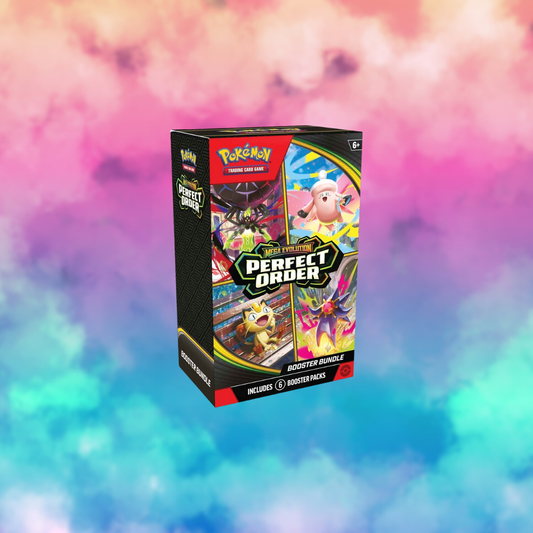 Pokémon TCG: Mega Evolution-Perfect Order Booster Bundle (6 Packs)